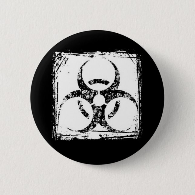 Biohazard Pinback Button (Front)