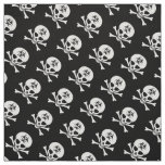 Biohazard Skull and Crossbones Fabric