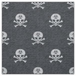 Biohazard Skull Fabric
