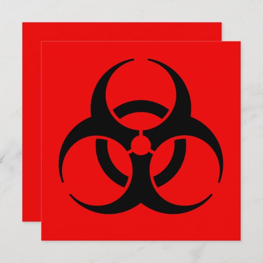 Biohazard Symbol (Front/Back)