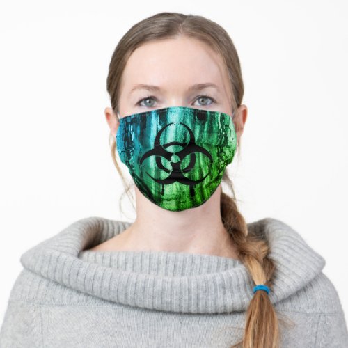 Biohazard Symbol Adult Cloth Face Mask