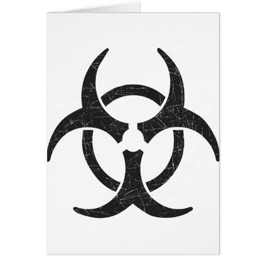 Biohazard Symbol Cards (Front)