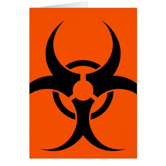 Biohazard Symbol Cards (Front)