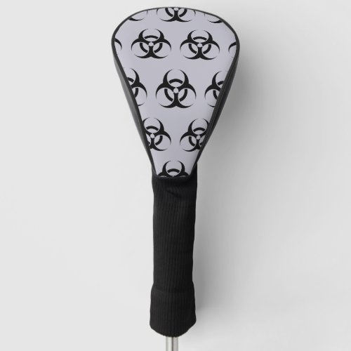 Biohazard Symbol  Golf Head Cover