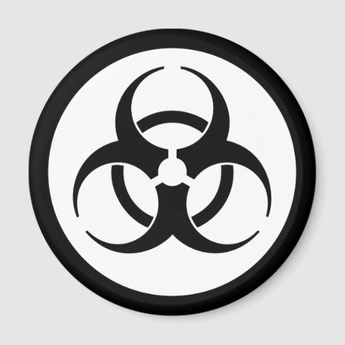 Biohazard Symbol Magnet