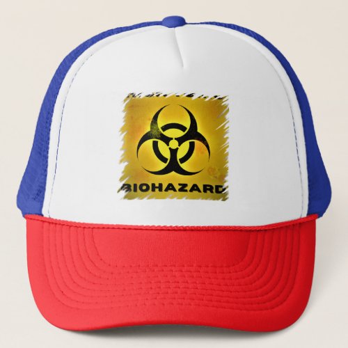 Biohazard    trucker hat