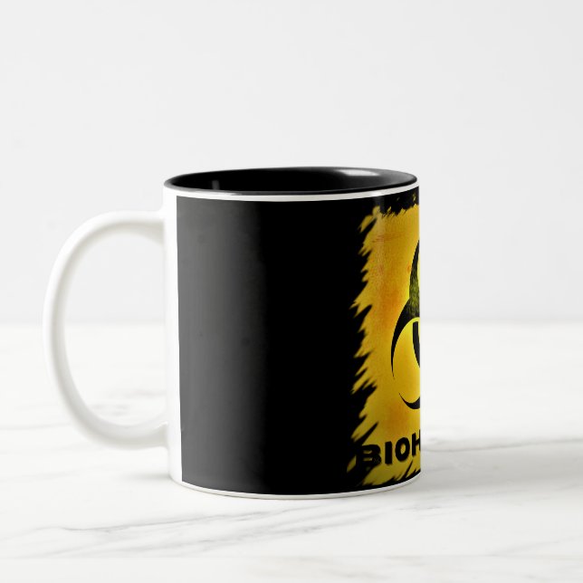 Biohazard  Two-Tone coffee mug (Left)