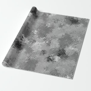 Biohazard Urban Camo Wrapping Paper
