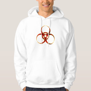 Biohazard Warning Symbol Hoodie
