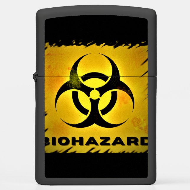 Biohazard Zippo Lighter (Front)