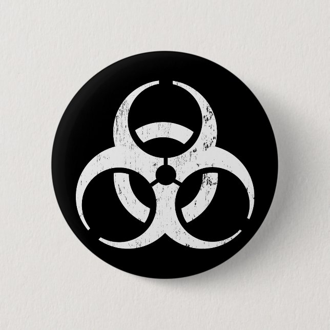Biohazard: Zombie Contagion Button (Front)