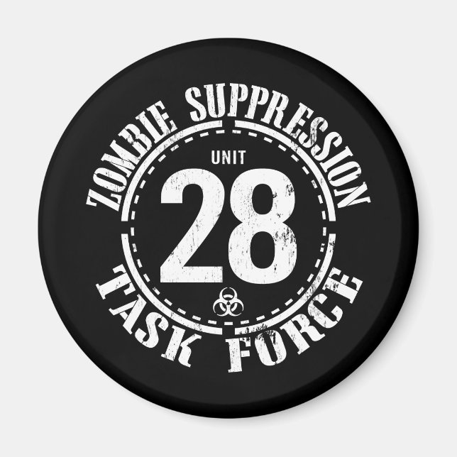 Biohazard: Zombie Contagion Magnet (Front)