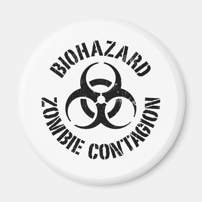 Biohazard: Zombie Contagion Magnet (Front)