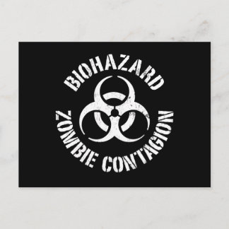 Biohazard: Zombie Contagion Postcard