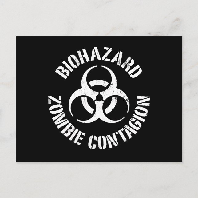 Biohazard: Zombie Contagion Postcard (Front)