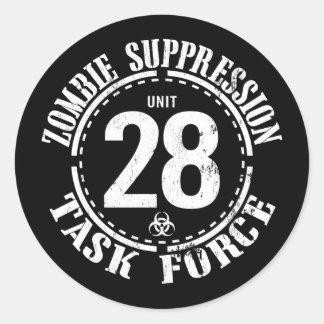 Biohazard: Zombie Contagion Sticker