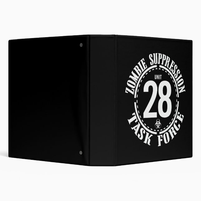 Biohazard Zombie Task Force 3 Ring Binder (Background)