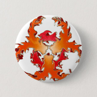 Biohazzard_white Pinback Button