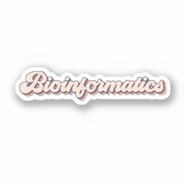 Bioinformatics Quotes,  Bioinformatics Sayings0 Sticker (Front)
