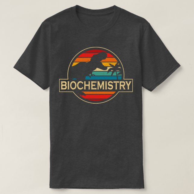 Bioinformatics Scientist Dinosaur T-Shirt (Design Front)