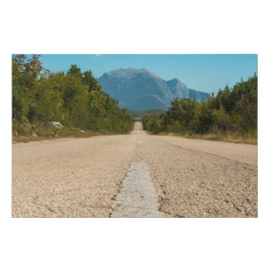 Biokovo Mountains - Croatia Faux Canvas Print