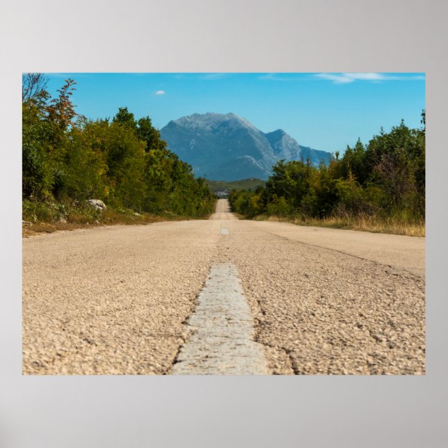 Biokovo Mountains - Croatia Poster (Front)