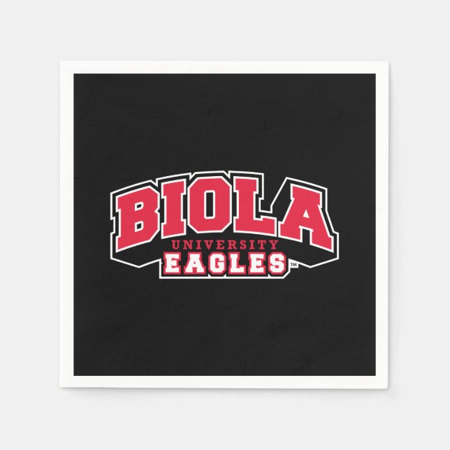 Biola University Eagles Napkins (Front)