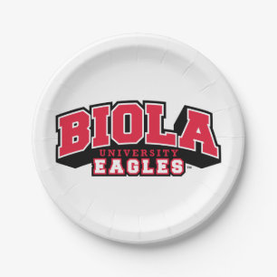 Biola University Eagles Paper Plates