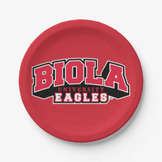 Biola University Eagles Paper Plates