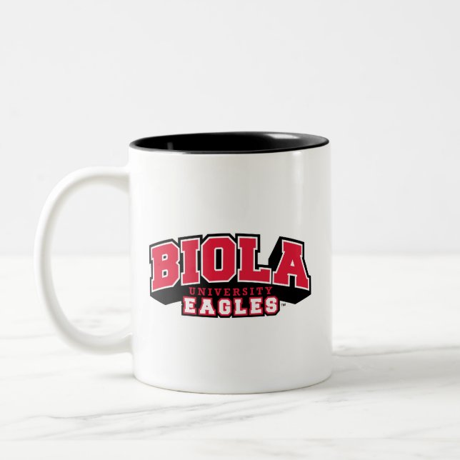 Biola University Eagles Two-Tone Coffee Mug (Left)