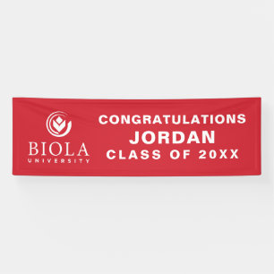 Biola University Graduation Banner