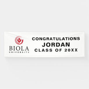 Biola University Graduation Banner