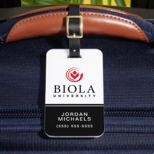 Biola University Logo Luggage Tag