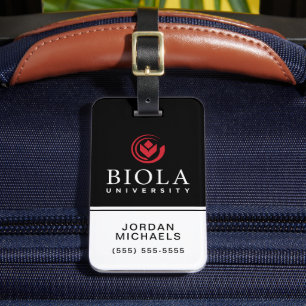 Biola University Logo Luggage Tag