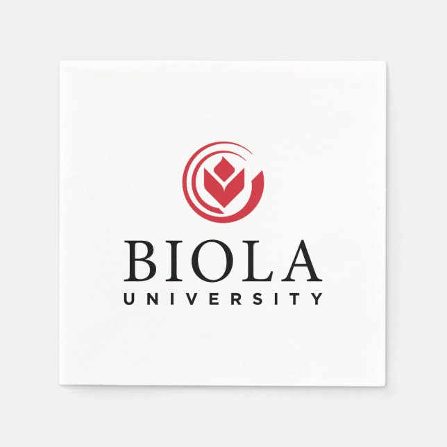 Biola University Logo Napkins (Front)