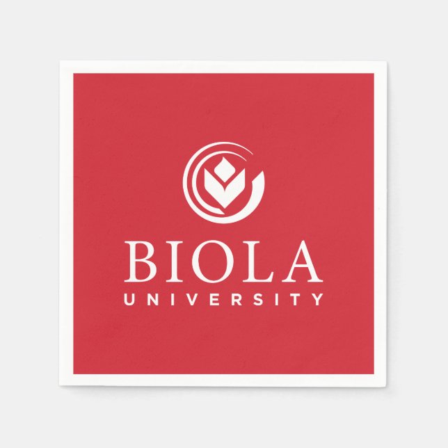 Biola University Logo Napkins (Front)