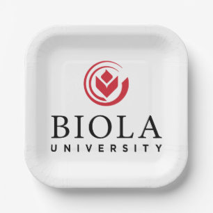Biola University Logo Paper Plates