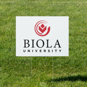 Biola University Logo Sign