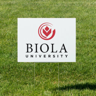 Biola University Logo Sign