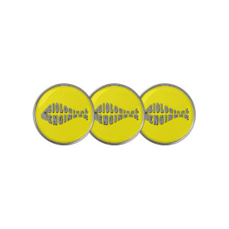 Biological Engineer Gray Fish Golf Ball Marker