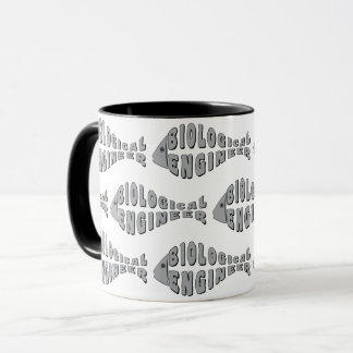 Biological Engineer Gray Fish Mug