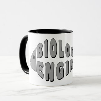 Biological Engineer Gray Fish Mug