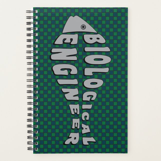 Biological Engineer Gray Fish Planner (Front)