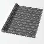 Biological Engineer Gray Fish Wrapping Paper 