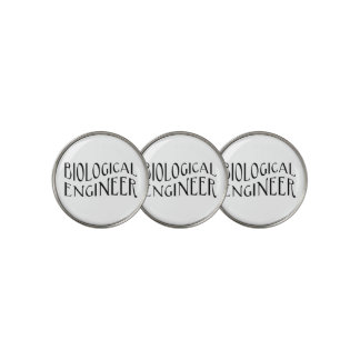 Biological Engineer Text Golf Ball Marker