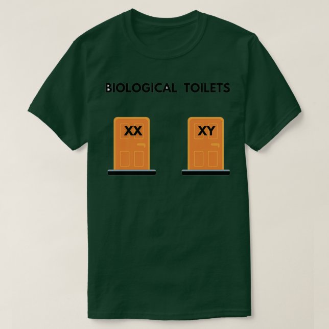 Biological toilets T-Shirt (Design Front)