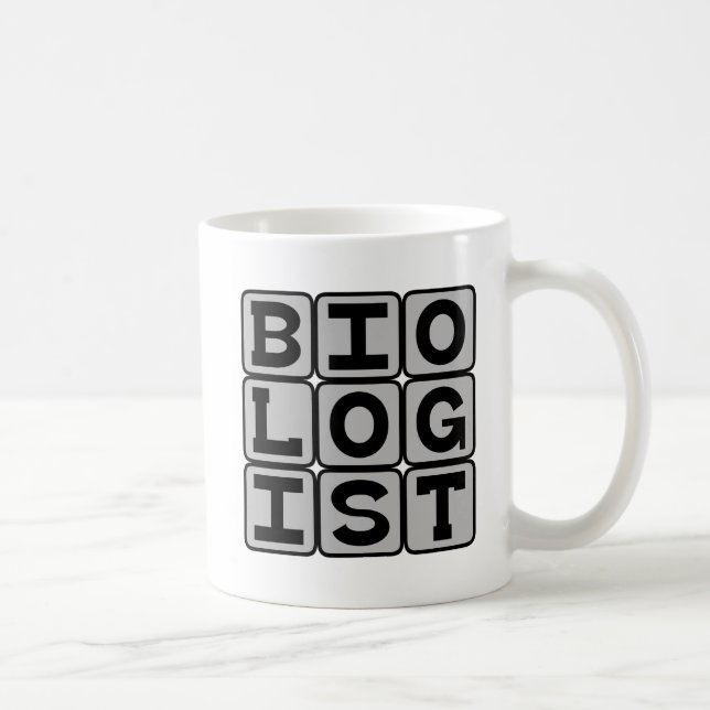 Biologist, Life Scientist Coffee Mug (Right)