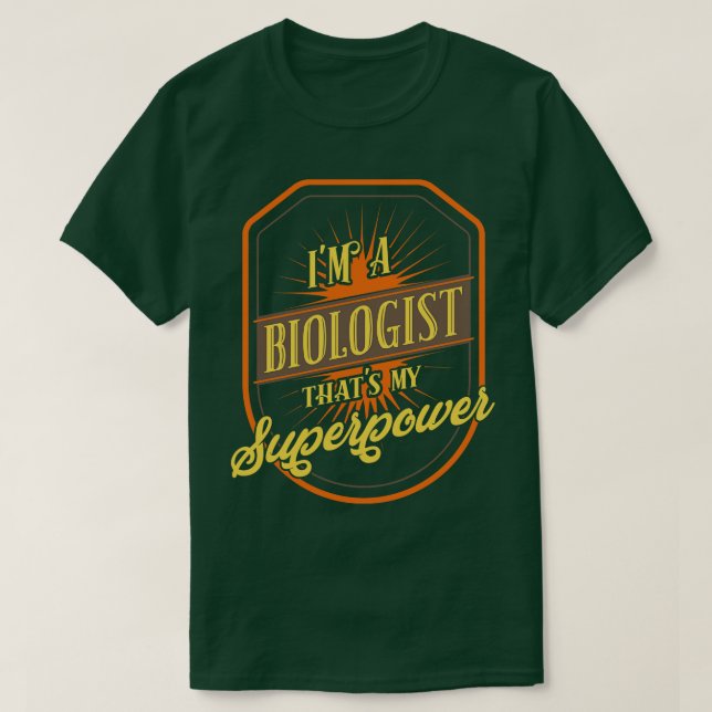 Biologist T-Shirt (Design Front)