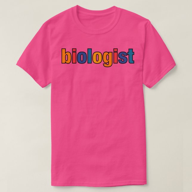 biologist T-Shirt (Design Front)