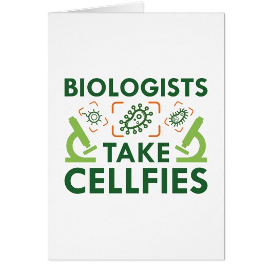 Biologists Take Cellfies Cards (Front)